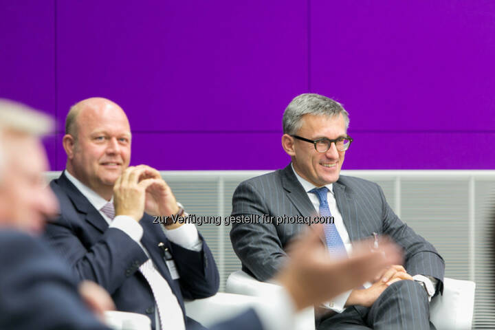 Alexander v. Preen, GF und Partner, Kienbaum Management GmbH, Robert Ottel, CFO voestalpine AG