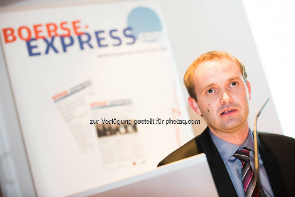 Hannes Haider (Investor Relations Agrana), Â© BEFranz Reiterer (21.11 ...