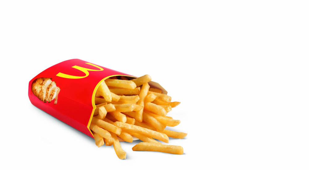 Pommes Frites, mittel, McDonald's Bild 15032 // Die McDonald's - Diashow