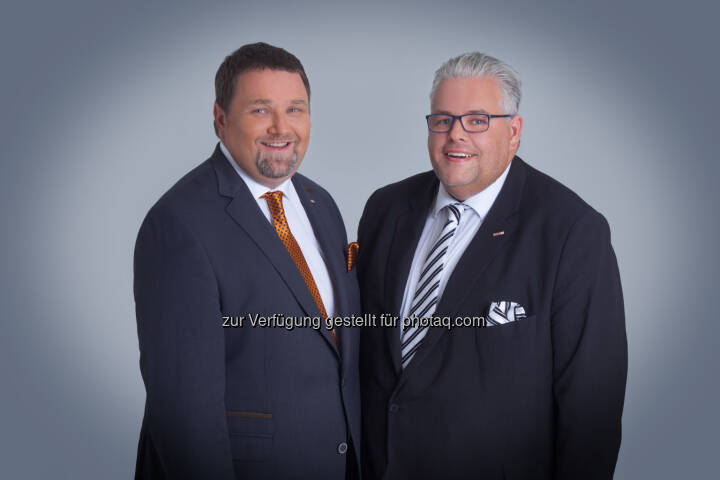Wolfgang Binder (Obmann der Fachgruppe Kaffeehäuser Wien), Gerry Hornek (Obmann-Stv. der Fachgruppe Kaffeehäuser Wien) : Neues Team an der Spitze der Fachgruppe Kaffeehäuser Wien : Fotocredit: WKW-Tourismus/Foto Weinwurm GmbH./Michael Weinwurm