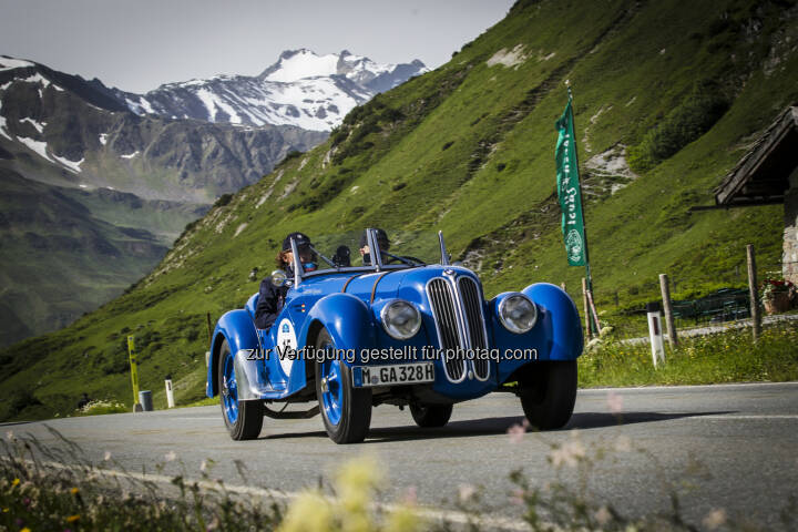 BMW 328 : Silvretta Classic Rallye Montafon 2016 - über rund 560 Kilometer führt die 19. Auflage der Zuverlässigkeits- und Gleichmäßigkeitsfahrt vom 7. bis zum 9. Juli 2016 : Fotocredit: ©BMW Group