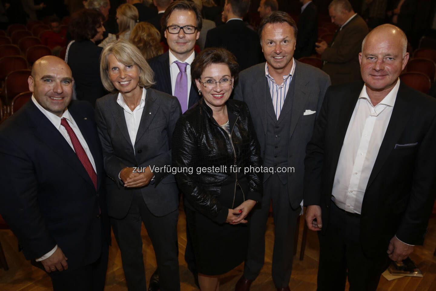 Die Mitwirkenden v.r.n.l. Roman Anhanlger, Nikolaus Kimla, Margarete Kriz-Zwittkovits, Manfred Kastner, Claudia Daeubner, David Ungar-Klein