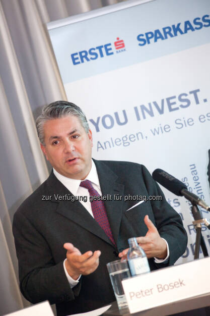 Peter Bosek (Erste Bank Österreich Vorstand), © Michaela Mejta / finanzmarktfoto.at (30.09.2013) 