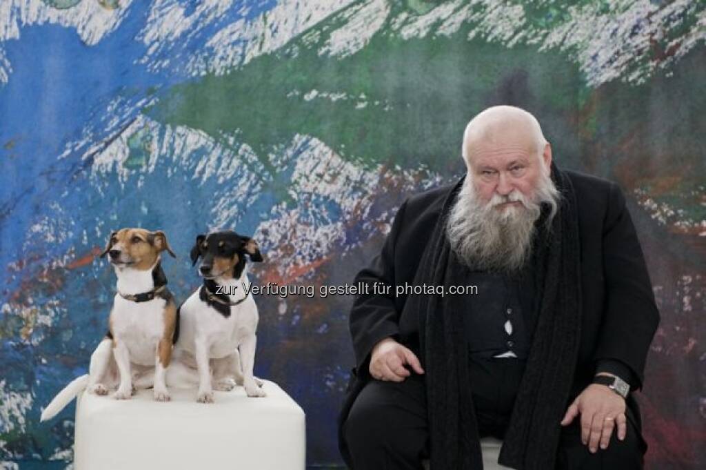 Hermann Nitsch, © Strabag Kunstforum (05.10.2013) 