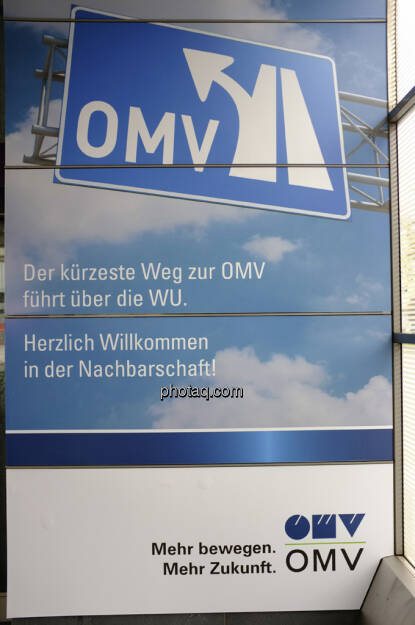 OMV, Der kürzeste Weg zur OMV führt über die WU (06.10.2013) 