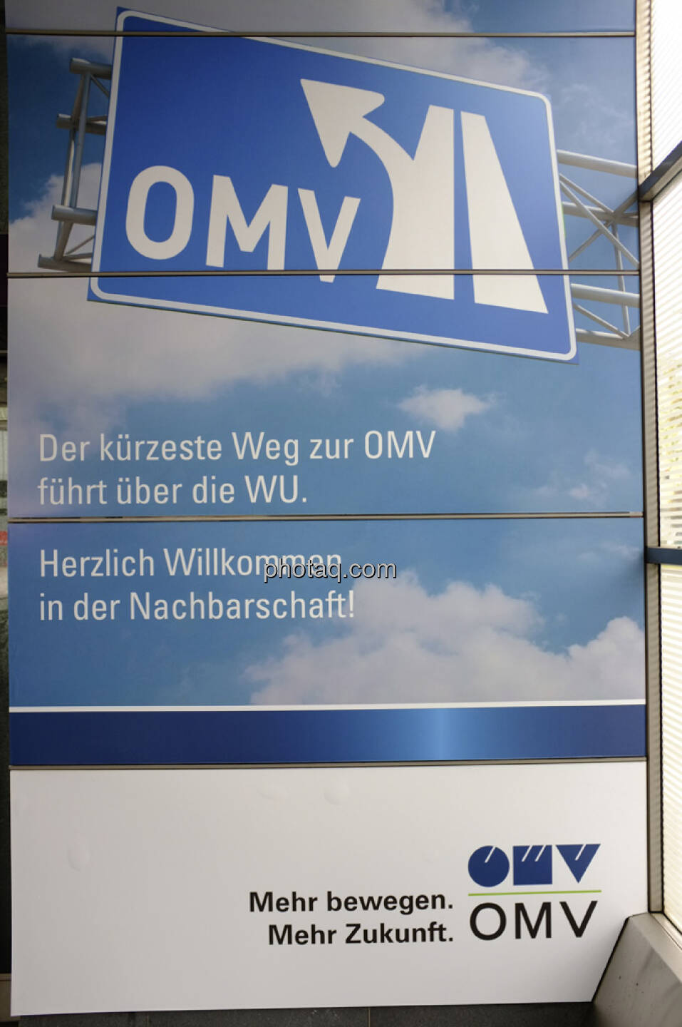 OMV, Der kürzeste Weg zur OMV führt über die WU