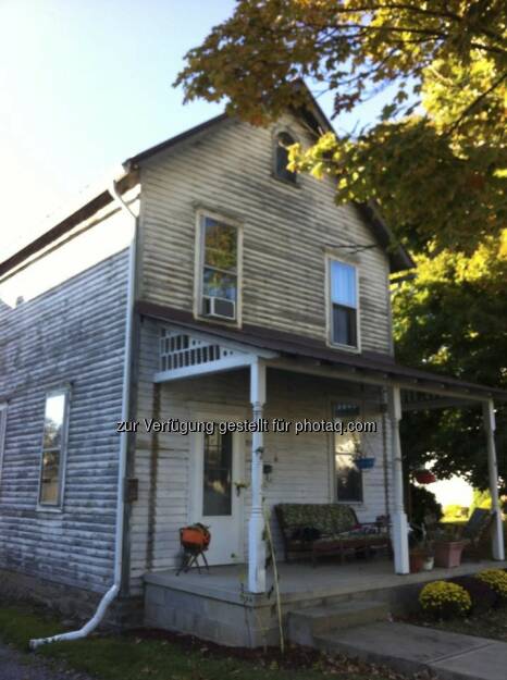 Typische US-Häuser in Pennsylvania, © Kalbacher / Lehenbauer (10.10.2013) 