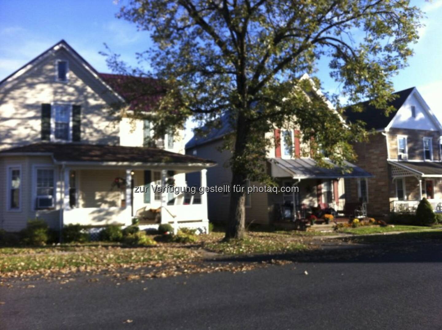 Typische US-Häuser in Pennsylvania