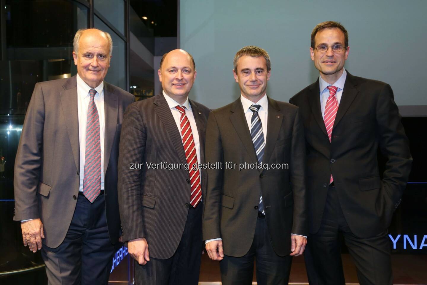 Karl Sevelda (RBI), Andreas Klauser (CNH Industrial), Heinrich Schaller (RLB OÖ), Alexander Lehmann (EBRD)