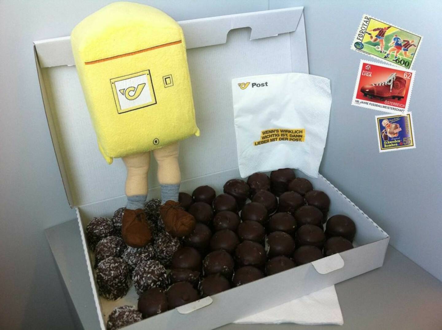 Die Post und die Schwedenbomben (c) Post