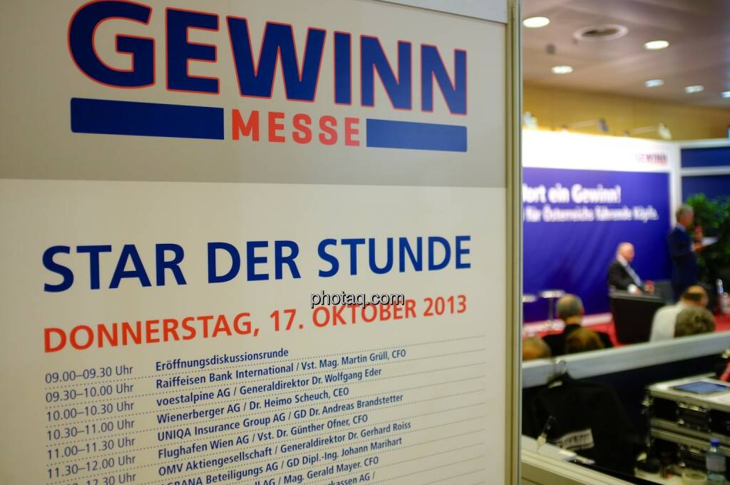 Gewinn Star der Stunde (17.10.2013) 