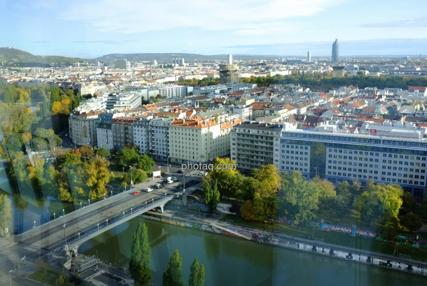 Wien Flakturm, Florido Tower, Donaukanal