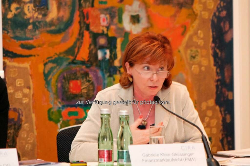 Gabriele Klein-Gleissinger (FMA) C.I.R.A.-Jahreskonferenz 2013, © C.I.R.A. (22.10.2013) 