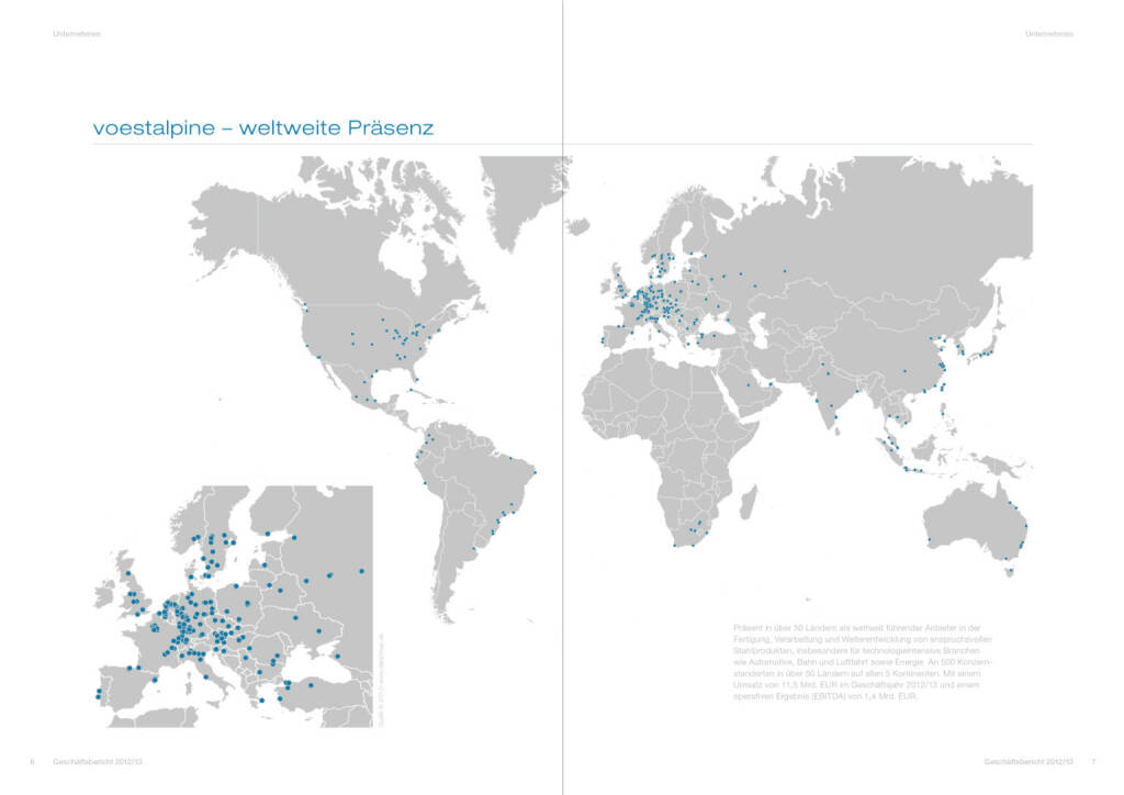 voestalpine - weiltweite Präsenz, © voestalpine (24.10.2013) 