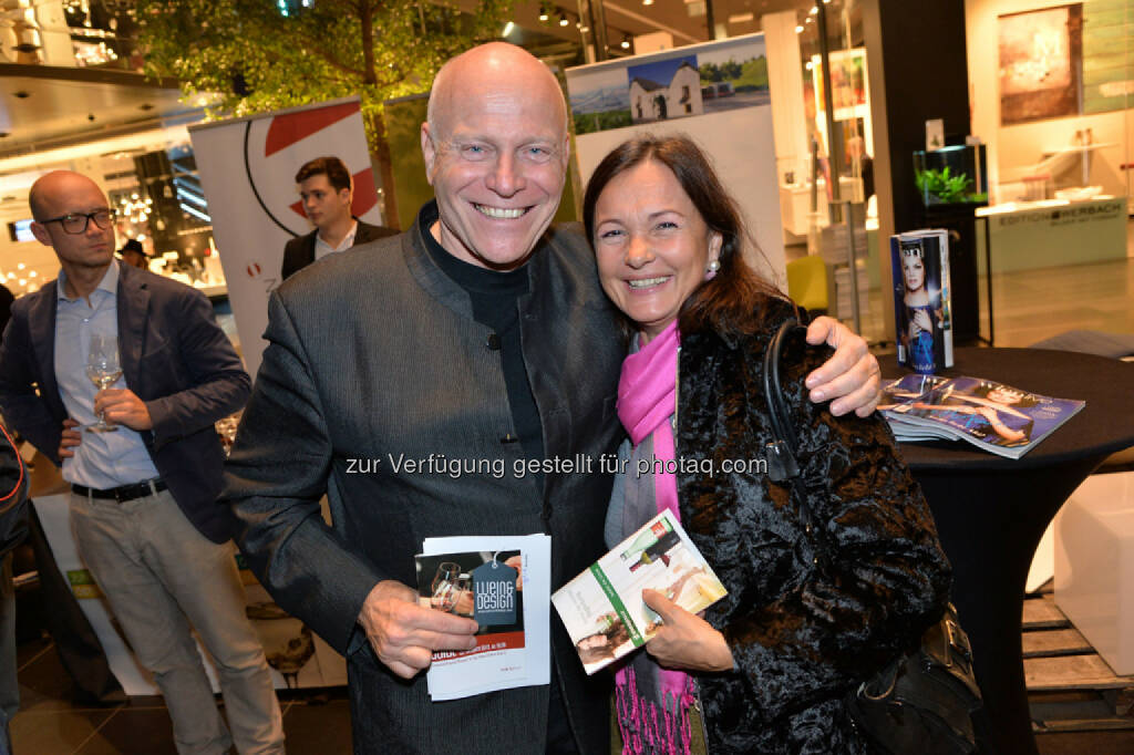 live relations-Geschäftsführer Ralph Vallon, Back-Unternehmerin Doris Felber , © leisure.at/Christian Jobst (25.10.2013) 