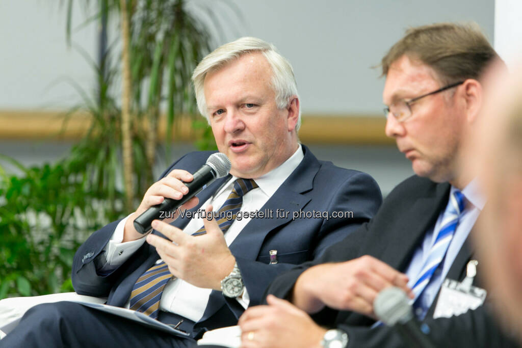 Rudolf Kemler, Vorstand Industrieholding AG, Peter V. Kunz, Institut für Wirtschaftsrecht, Bern, © Martina Draper für das Aktienforum (30.10.2013) 