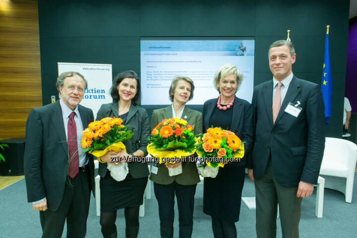 Friedrich Rödler, Vorsitzender des AR, Erste Group Bank AG, Brigitta Schwarzer, GrECo International AG, Susanne Kalss, Institut für Zivil- und Unternehmensrecht, Viktoria Kickinger, Geschäftsführende Gesellschafterin, Inara, GmbH, WU WienChristian Pilnacek, Sektionschef für Strafrecht, BM für Justiz