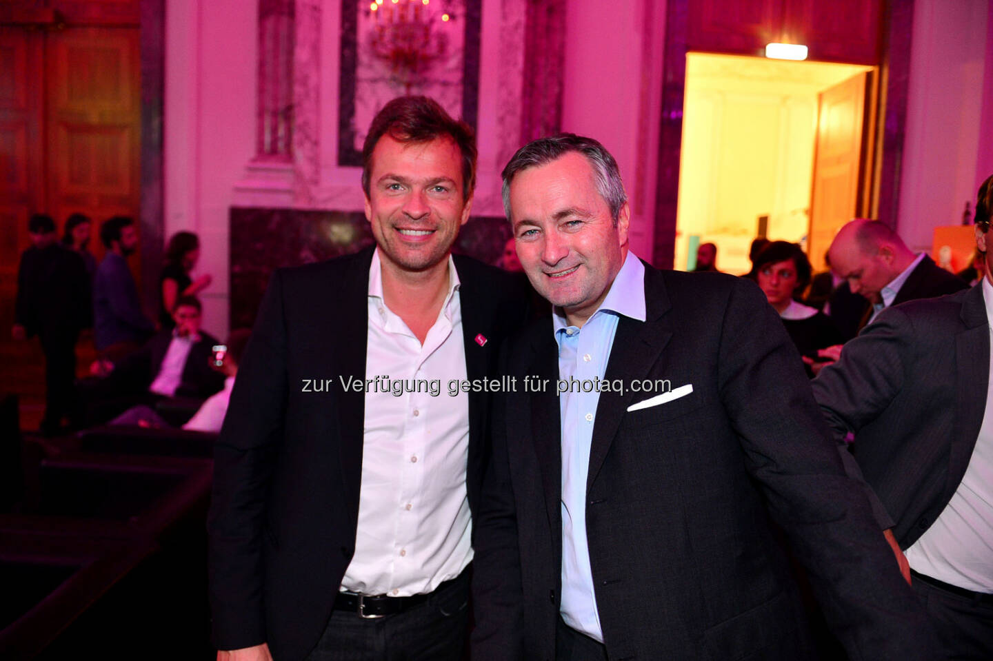 MarkusBreitenecker & Hannes Ametsreiter (CEO Telekom Austria) (Bidl: haraldartner.com)
