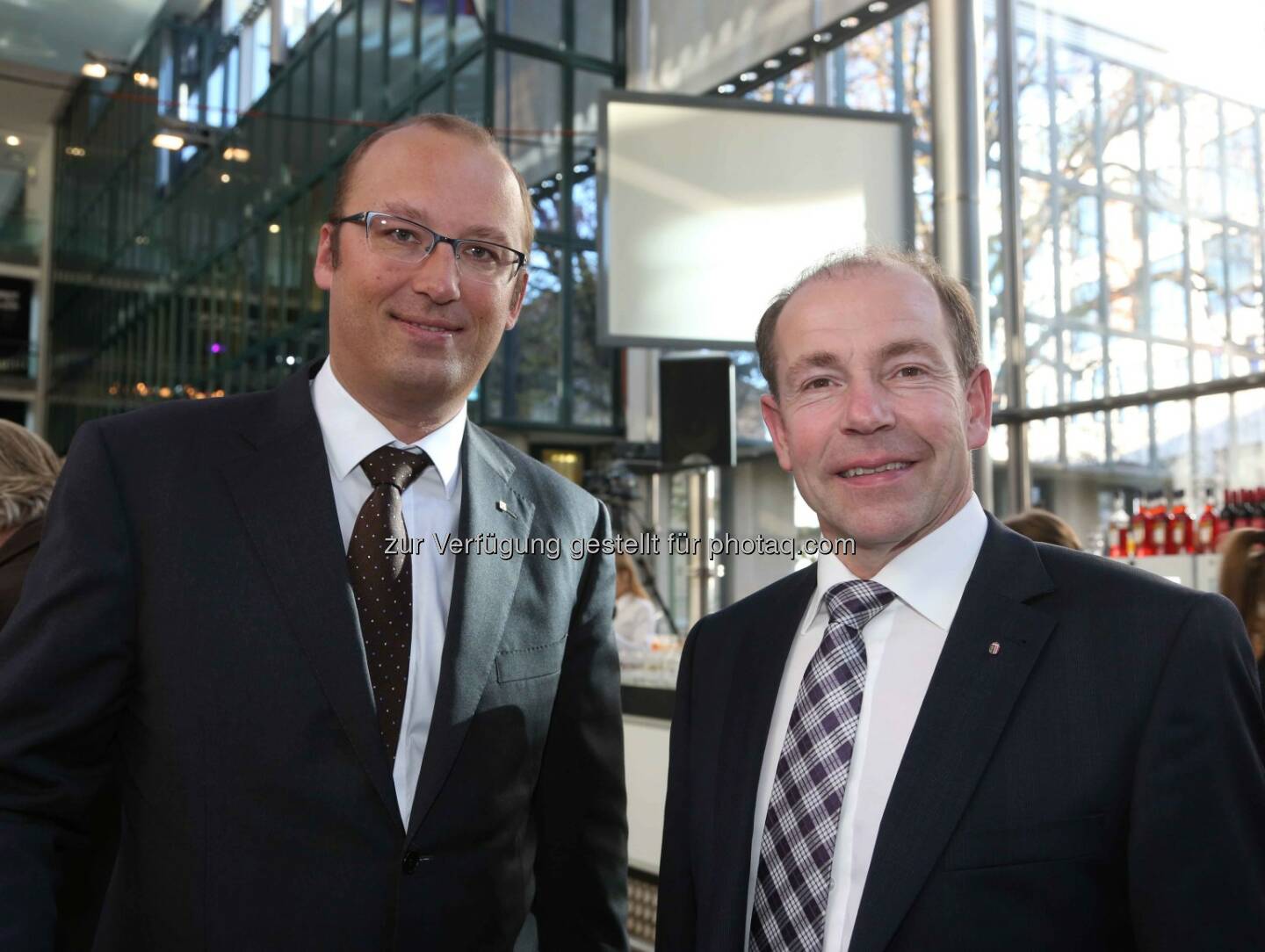 Reinhard Schwendtbauer (RLB OÖ), Max Hiegelsberger (Landesrat) - (Bild: RLB OÖ/Strobl)