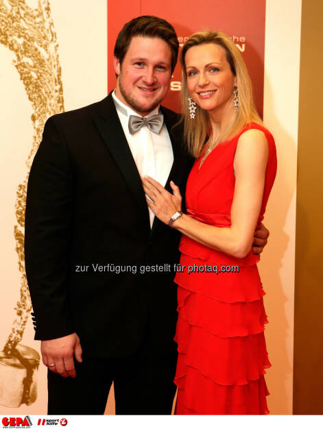 Matthias Steiner  und Inge Steiner. Foto: GEPA pictures/ Walter Luger (02.11.2013) 