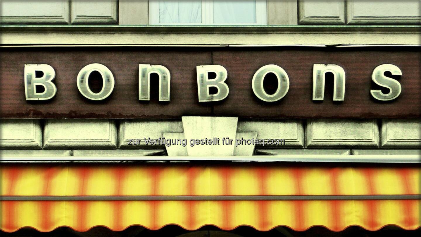 Bonbons ; Schild