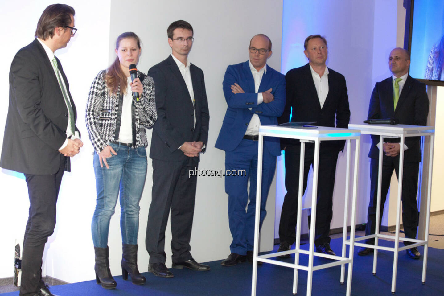 Matthias Beschof, Austria Wirtschaftsservice GmbH, Katharina Klausberger, Geschäftsführerin Finderly GmbH / Shpock App , Stefan Stöckl, Geschäftsführer Ressel Antriebstechnik GmbH, Oliver Holle, Geschäftsführer Speed Invest GmbH, Herbert Gartner, Business Angel, Bernhard Sagmeister, Geschäftsführer AWS