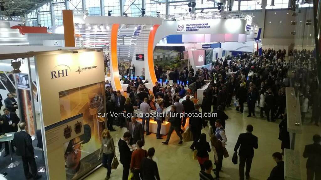 RHI in Moskau - von 12. bis 15. November findet die Metal Expo - Russlands größtes metallurgisches Forum - in Moskau statt  (15.11.2013) 
