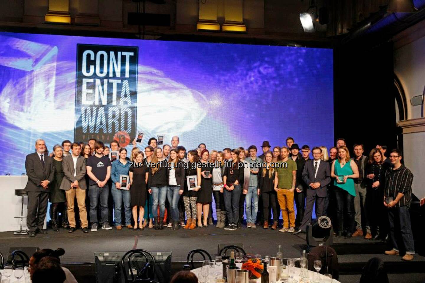 Content Award Night 2013: So sehen glückliche Gewinnerinnen und Gewinner aus