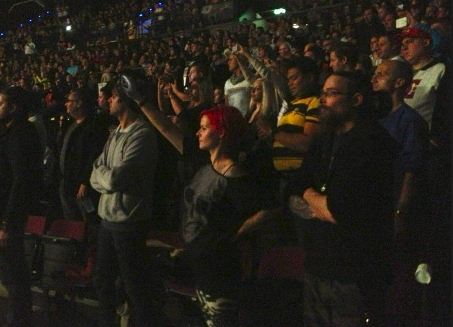 WWE-Fans in der Stadthalle
