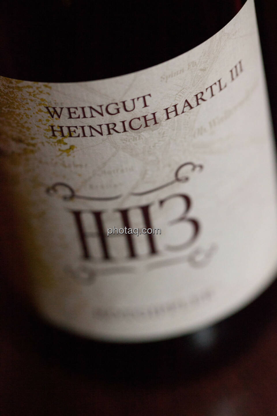 1. Brunel Achterl, Weinflasche, Etikett, HH3