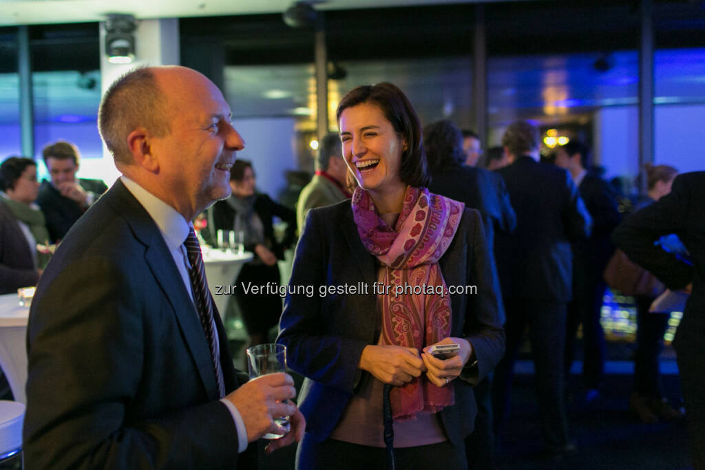 Birgit Noggler (Immofinanz) im Gespräch, © Martina Draper für Immofinanz (26.11.2013) 