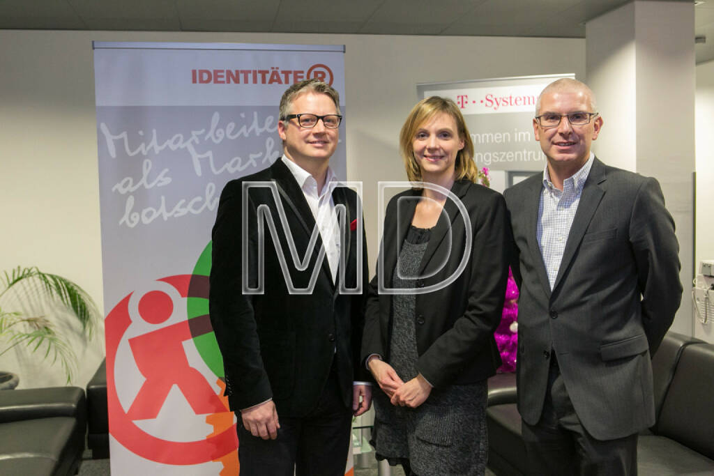 Ralf Tometschek (Identitäter), Elisabeth Triebert (TPA Horwarth), Michael Brandtner (Focusing Consultant), © Martina Draper (27.11.2013) 