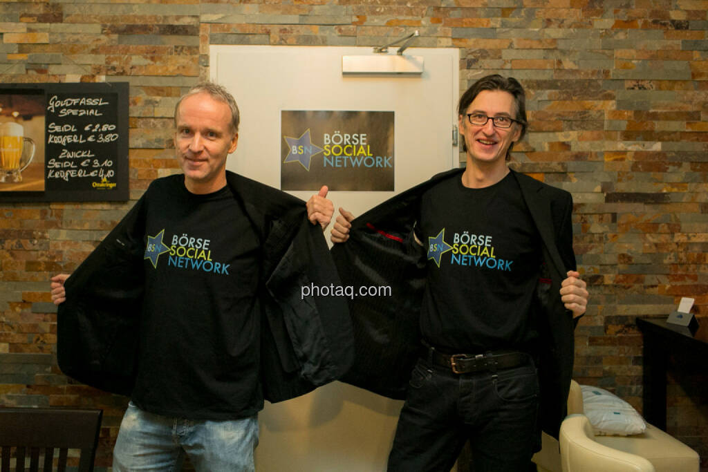 Veranstalter Christian Drastil, Josef Chladek, © bsn/Martina Draper (28.11.2013)