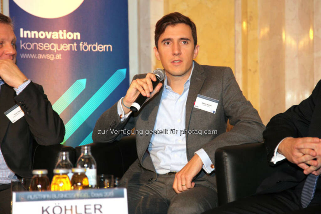 Cédric Köhler (Partner, Creathor Venture), © Austria Wirtschaftsservice (01.12.2013) 