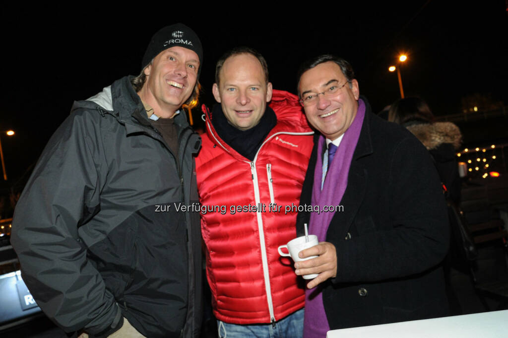 Oliver Stamm, Alexander Knechtsberger, Heinz Stiastny (Bild: DocLX Holding) (03.12.2013) 