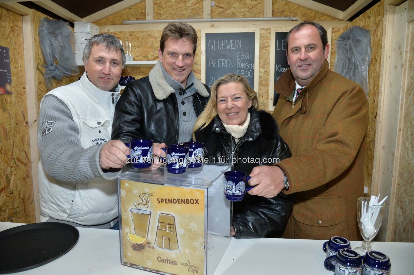 café + co Café Geschäftsführer Herbert Rieser, Fussballer Andreas Herzog, café + co Café Geschäftsführer Michaela Minnich-Toman, Leipnik Lundenburger Invest AG Vorstandsvorsitzender Josef Pröll