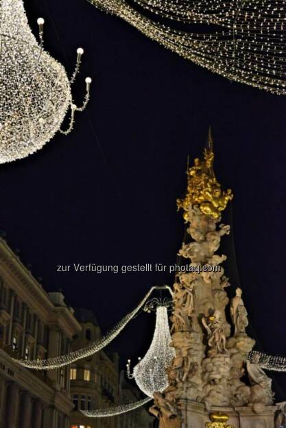 Pestsäule, Graben, Wien, Lichter im Advent, www.fotomoldan.at, © Bernd Moldan (07.12.2013) 