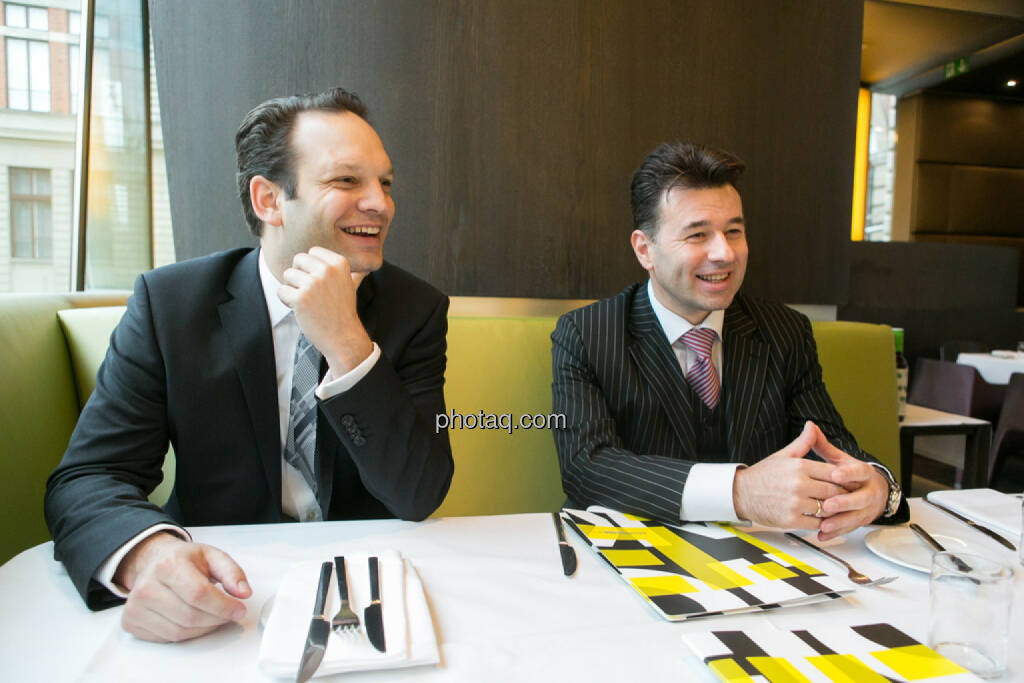 Julian Schillinger (Privé), Miro Mitev (iQ-Foxx), © finanzmarktfoto.at/Martina Draper (12.12.2013) 