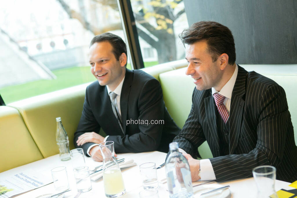 Julian Schillinger (Privé), Miro Mitev (iQ-Foxx), © finanzmarktfoto.at/Martina Draper (12.12.2013) 