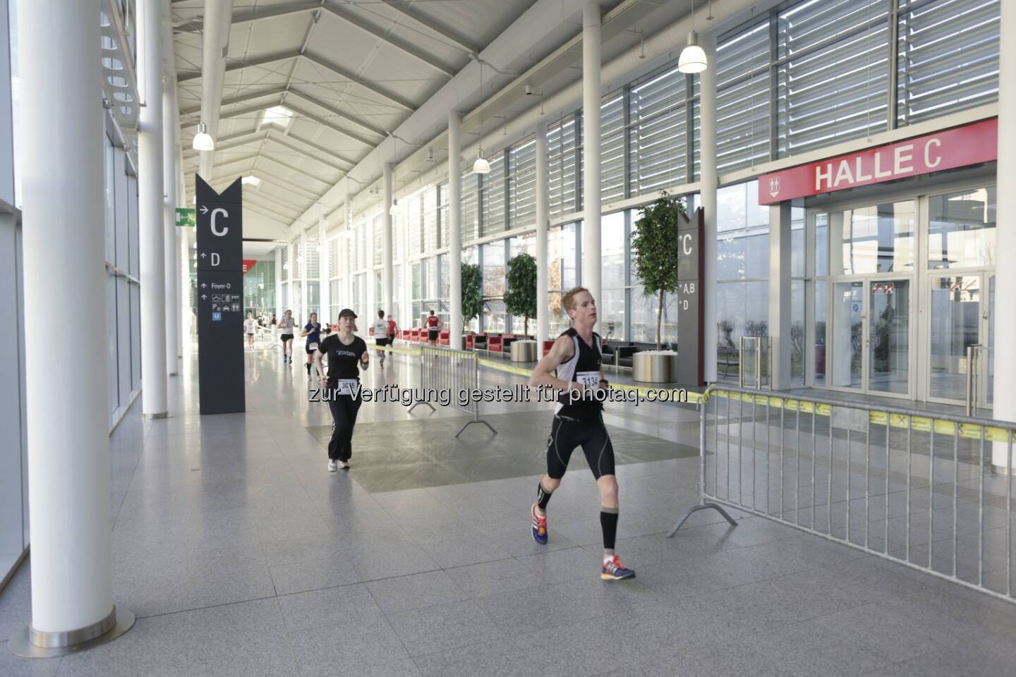  indoor marathon vienna in der Messe Wien