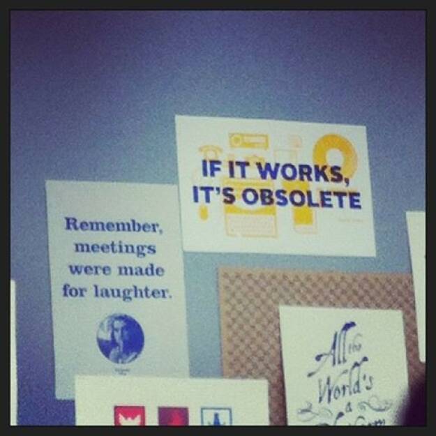 Facebook: If it works, it's obsolete!, © Elisabeth Oberndorfer (17.12.2013) 