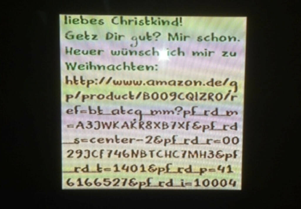 Brief an das Christkind 2013 (by Stermann / Grissemann) (18.12.2013) 