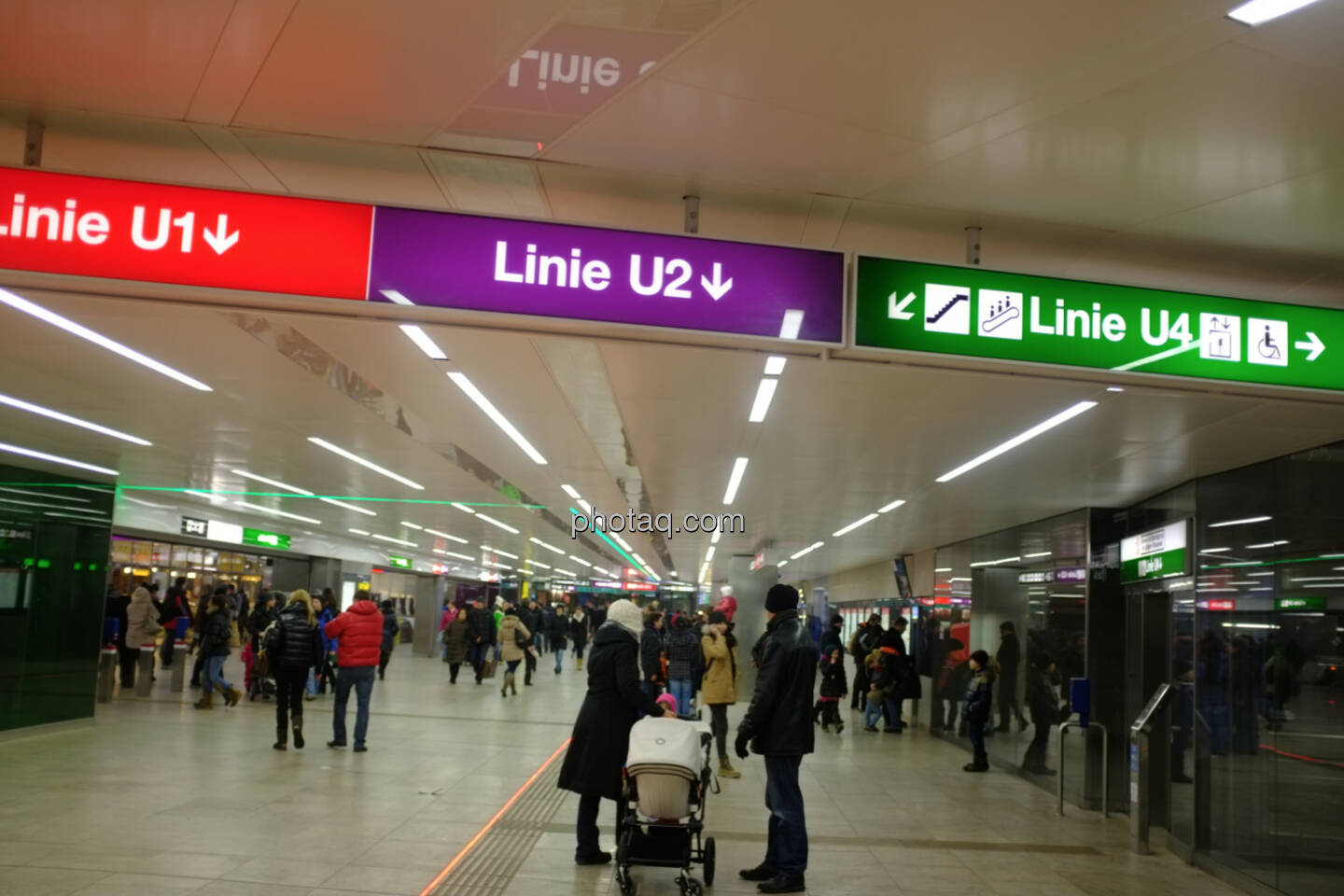 U-Bahn, U1, U2, U4