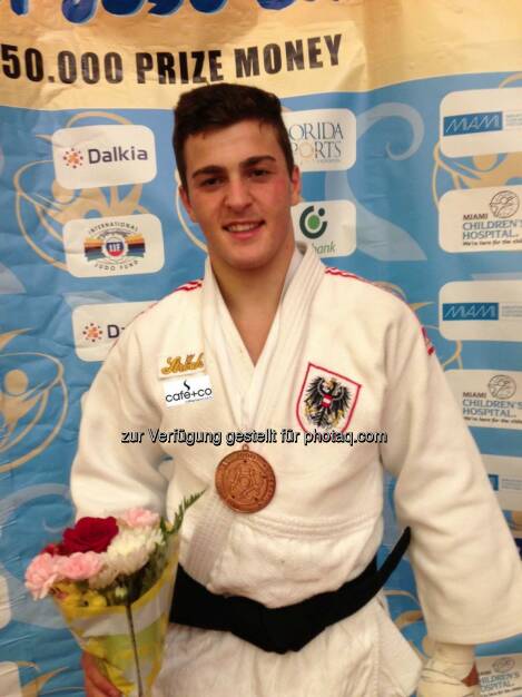 café+co Samurai Marko Bubanja holt sich Bronze bei der U18 Jugend WM in Miami (© café+co Samurai) (27.12.2013) 