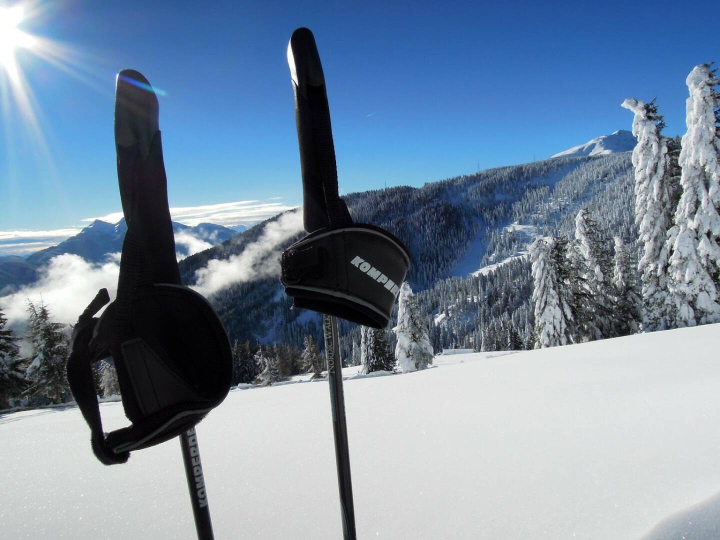 Skistecken, Vigljoch, Südtirol