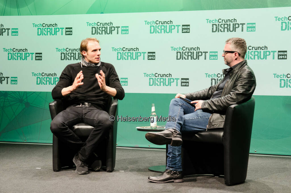 Marc Samwer and Mike Butcher – TechCrunch Disrupt Europe – Berlin, Germany, October 28, 2013, © Heisenberg Media (05.01.2014) 