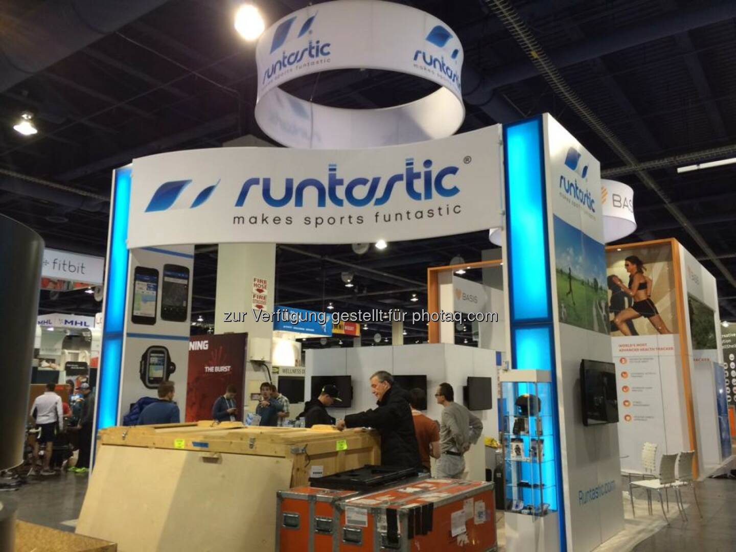 Runtastic auf der CES 2014 in Las Vegas