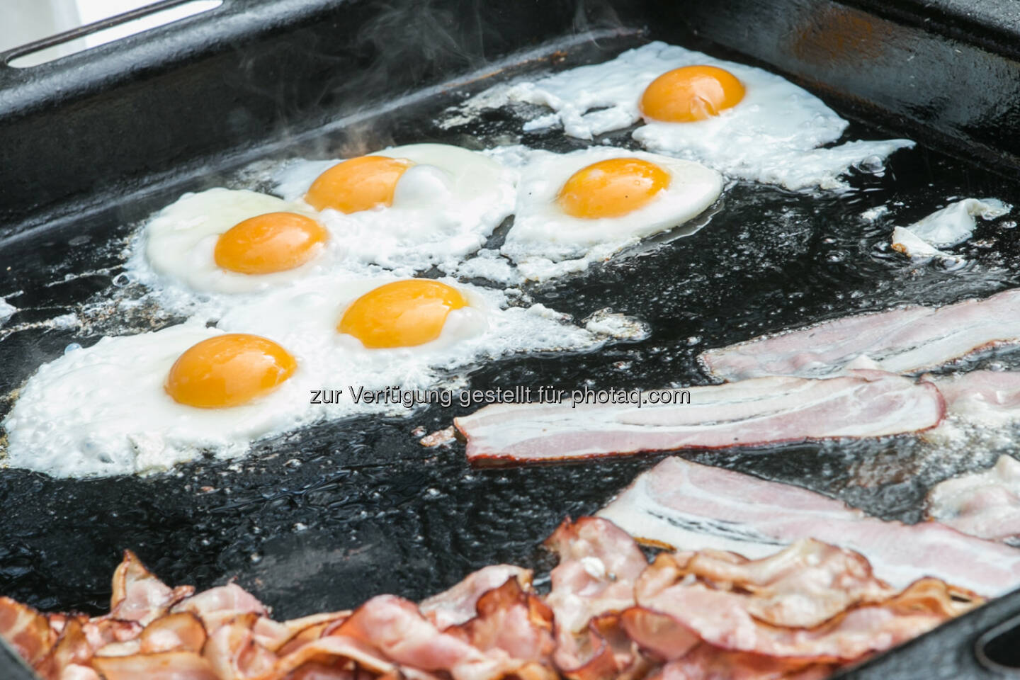 Spiegeleier, Speck, Frühstück, ham and eggs, ham & eggs