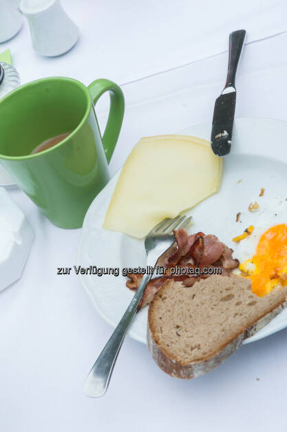 Frühstück, Käse, Speck, Ei, Kaffee, © Martina Draper (10.01.2014) 