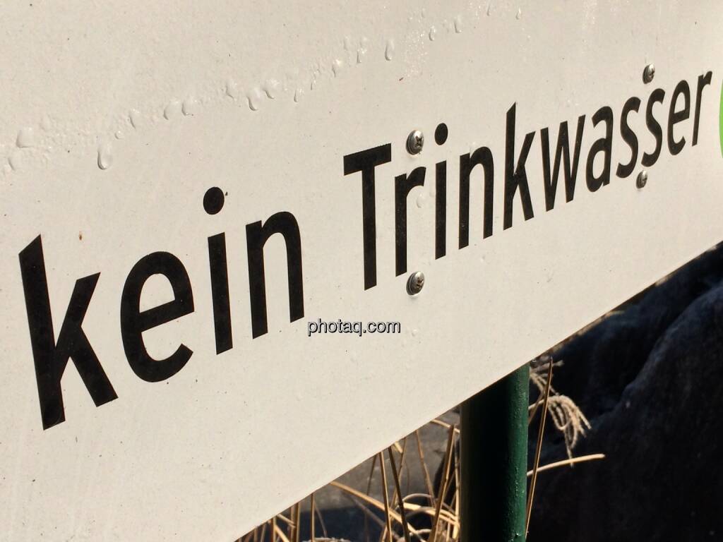 kein Trinkwasser (13.01.2014) 